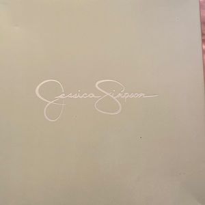 Jessica Simpson Brown Exotic Wedge